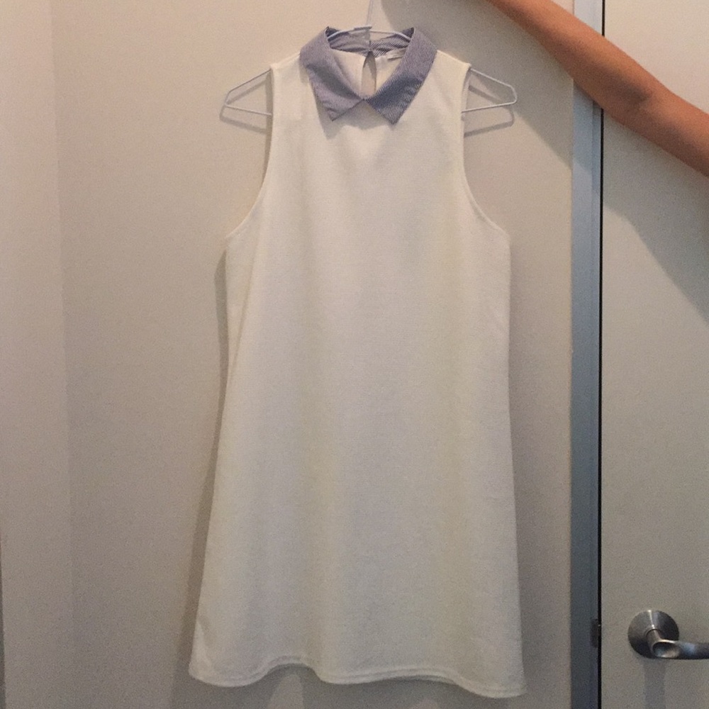 White cute dress